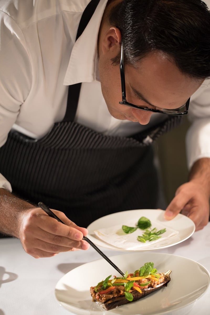 Chef cooking